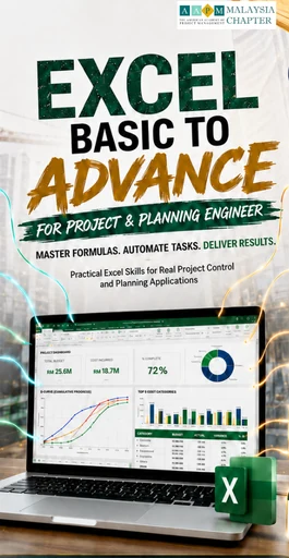Excel project analytics and reporting dashboard